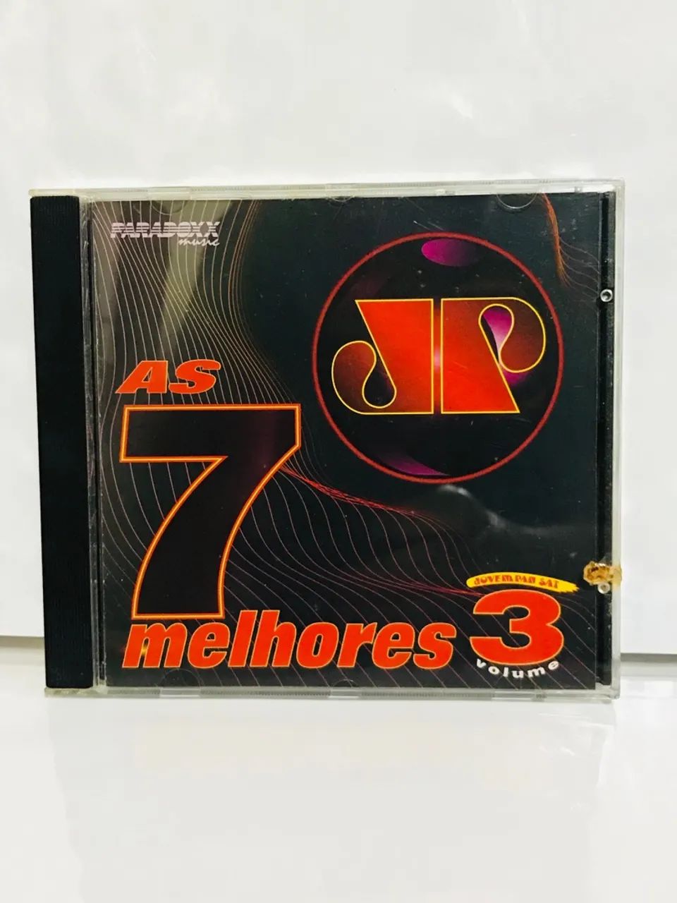 CD original As 7 Melhores jovem Pan Sat Vol.3-1995