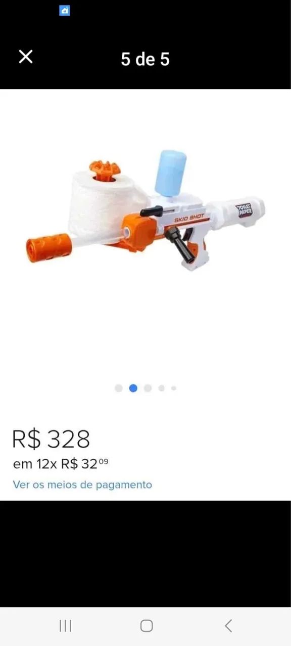 Arminha nerf de papel  - Foto 2