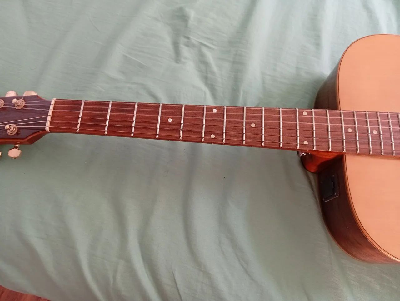 Violão rozini folk em aço 2004 - Foto 3