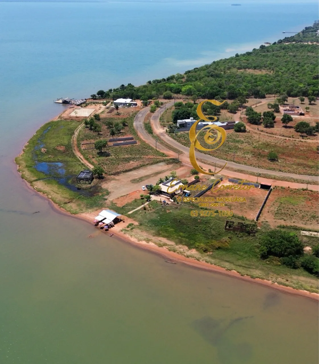 Lotes parcelados próximo ao lago em luzimangue