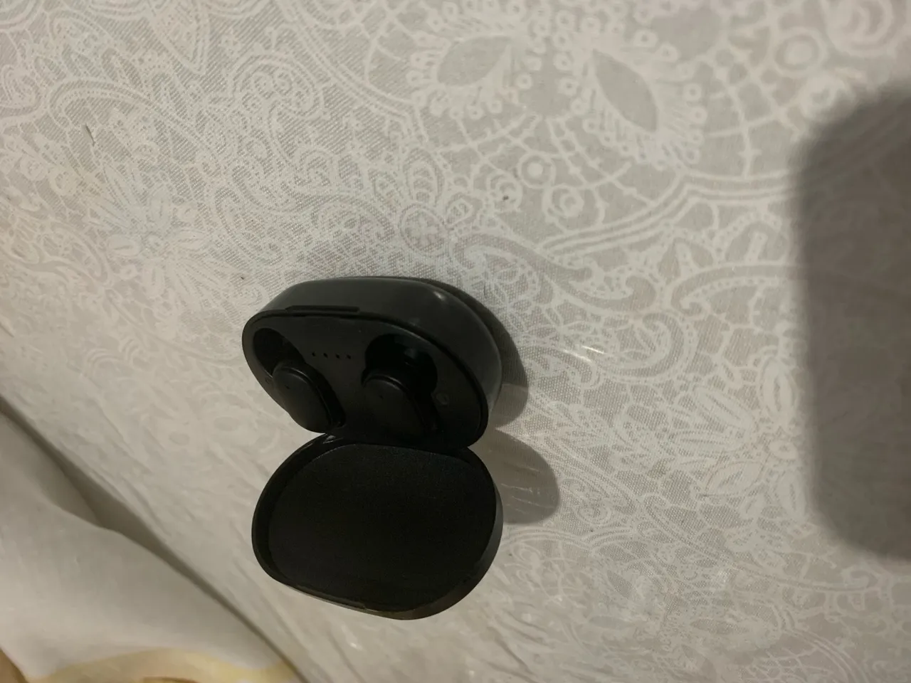 Fone de ouvido Bluetooth com Case