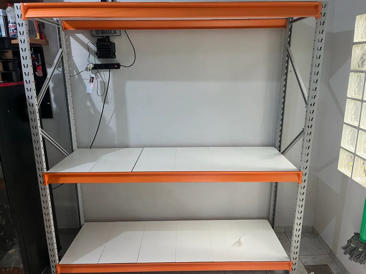 Mini porta pallet 200x180x60cm novo com mdf  - Foto 2