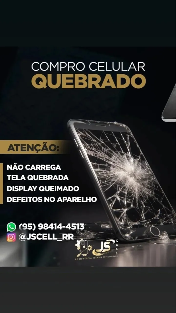 Compr celular quebrad