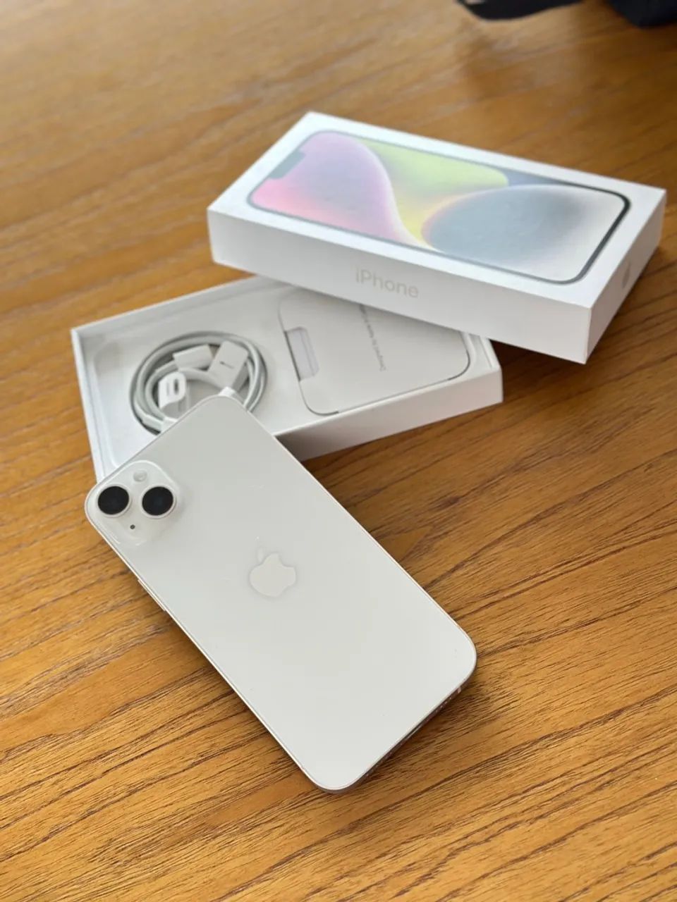 iPhone 14 Plus 256 Branco - Vendo  - Foto 5