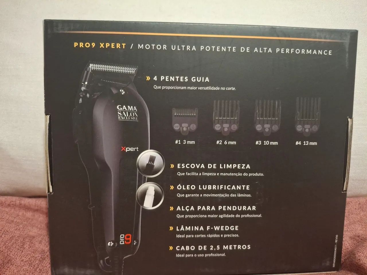 Máquina de cortar cabelo GA.MA