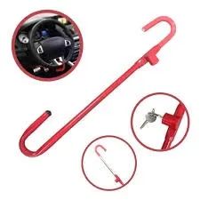 Trava Segurança Antifurto Volante Pedal Universal Chave Tetra wpp * - Foto 5
