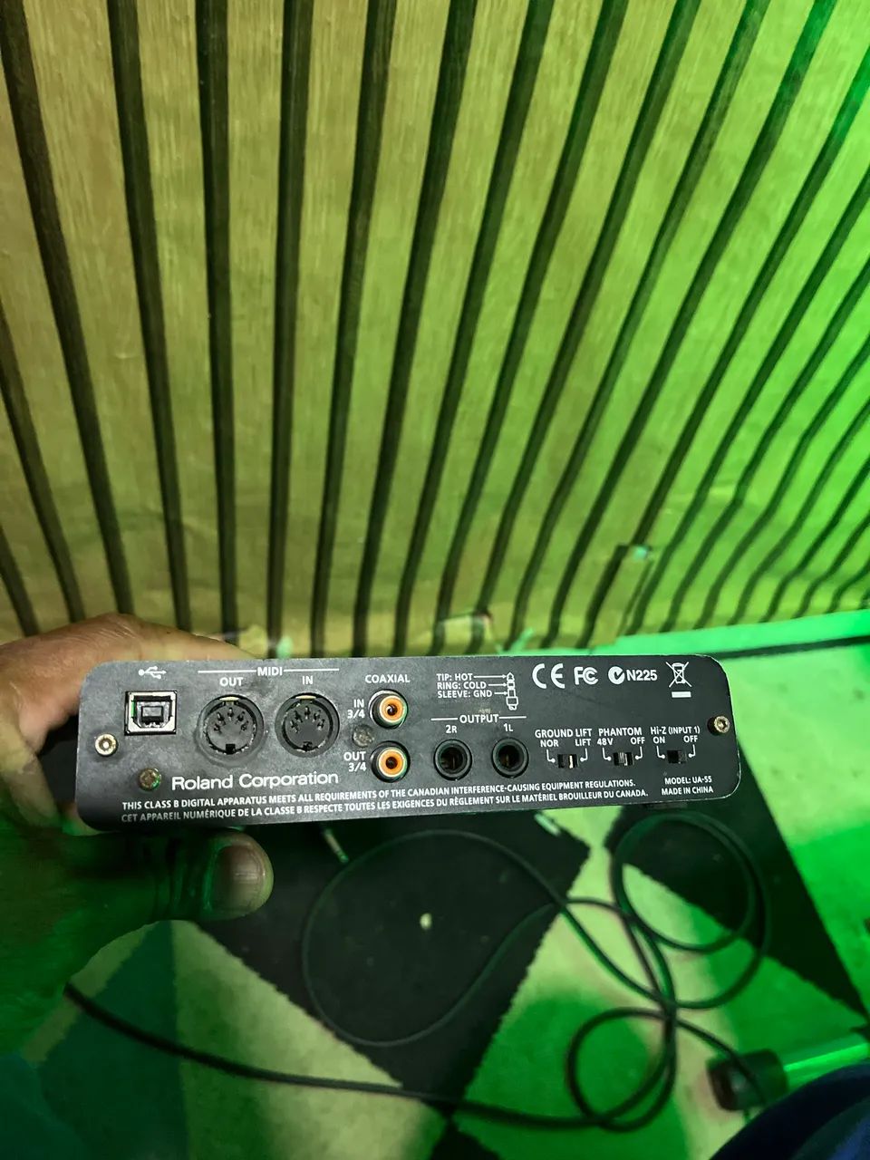 Vendo Interface de áudio roland quad-capture - Equipamentos e