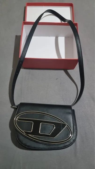 Bolsa de Ombro Diesel Preta