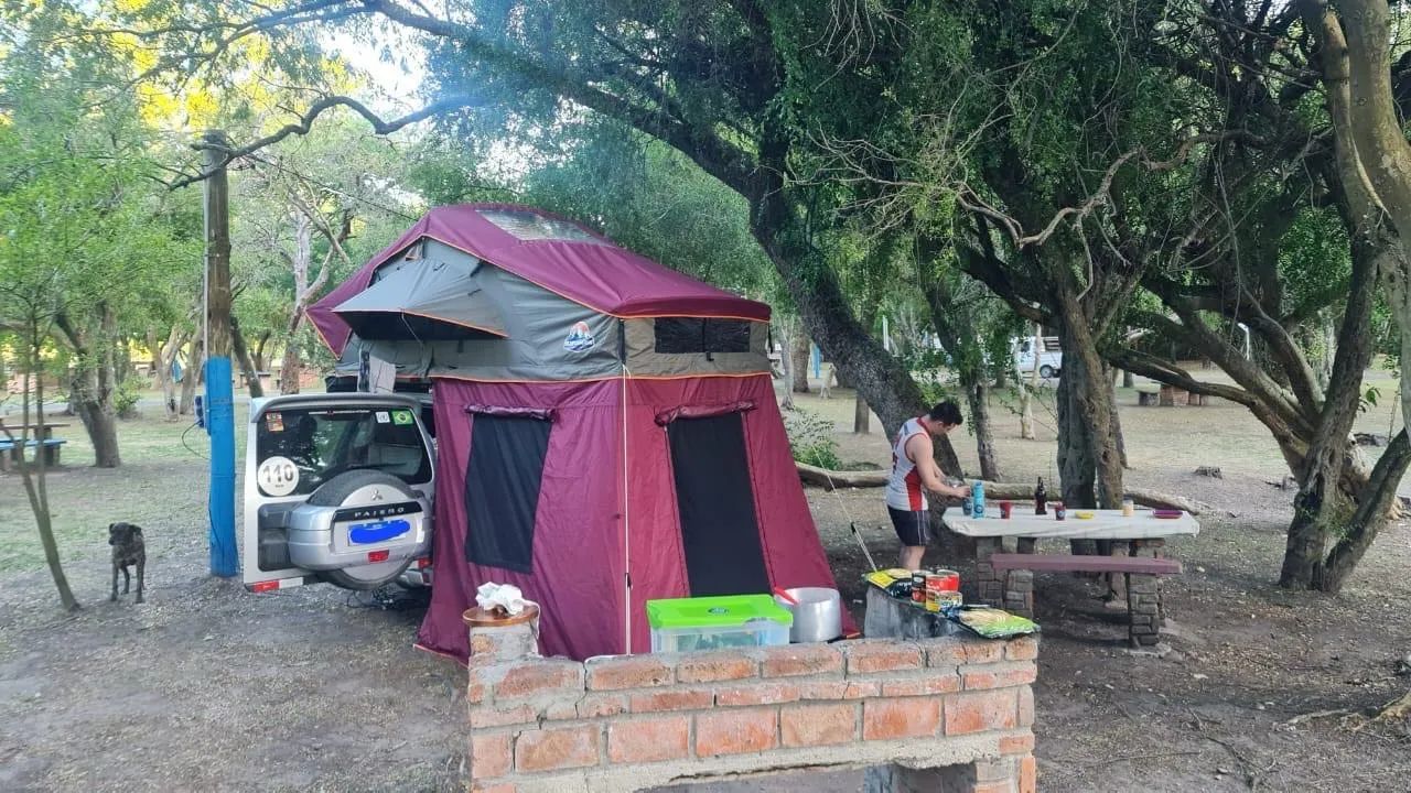 Barraca de teto Blue Camping