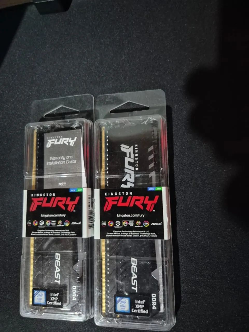 Memoria Ram Kingstom Fury Beast DDR4 3200MHz 2X8GB.