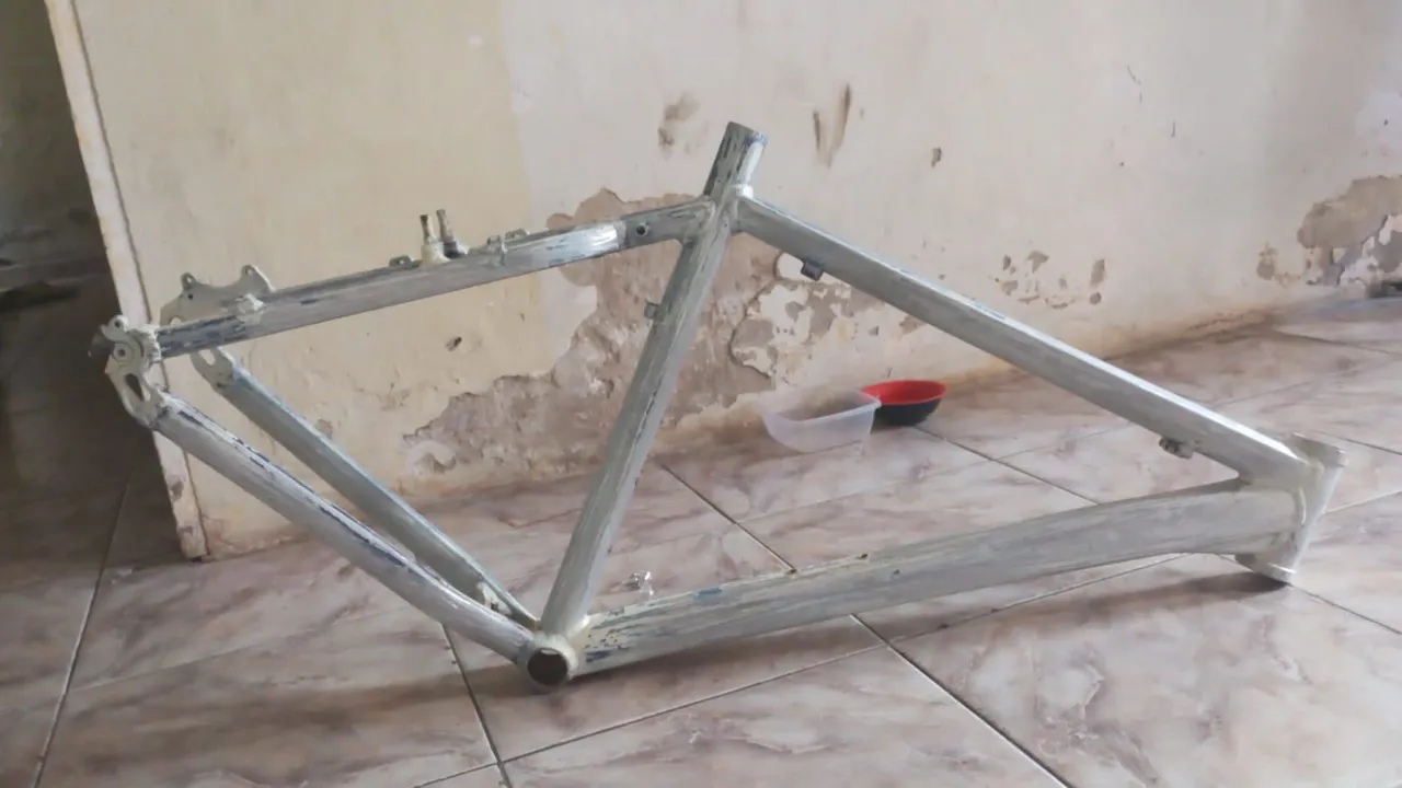 Quadro de bicicleta de alumínio