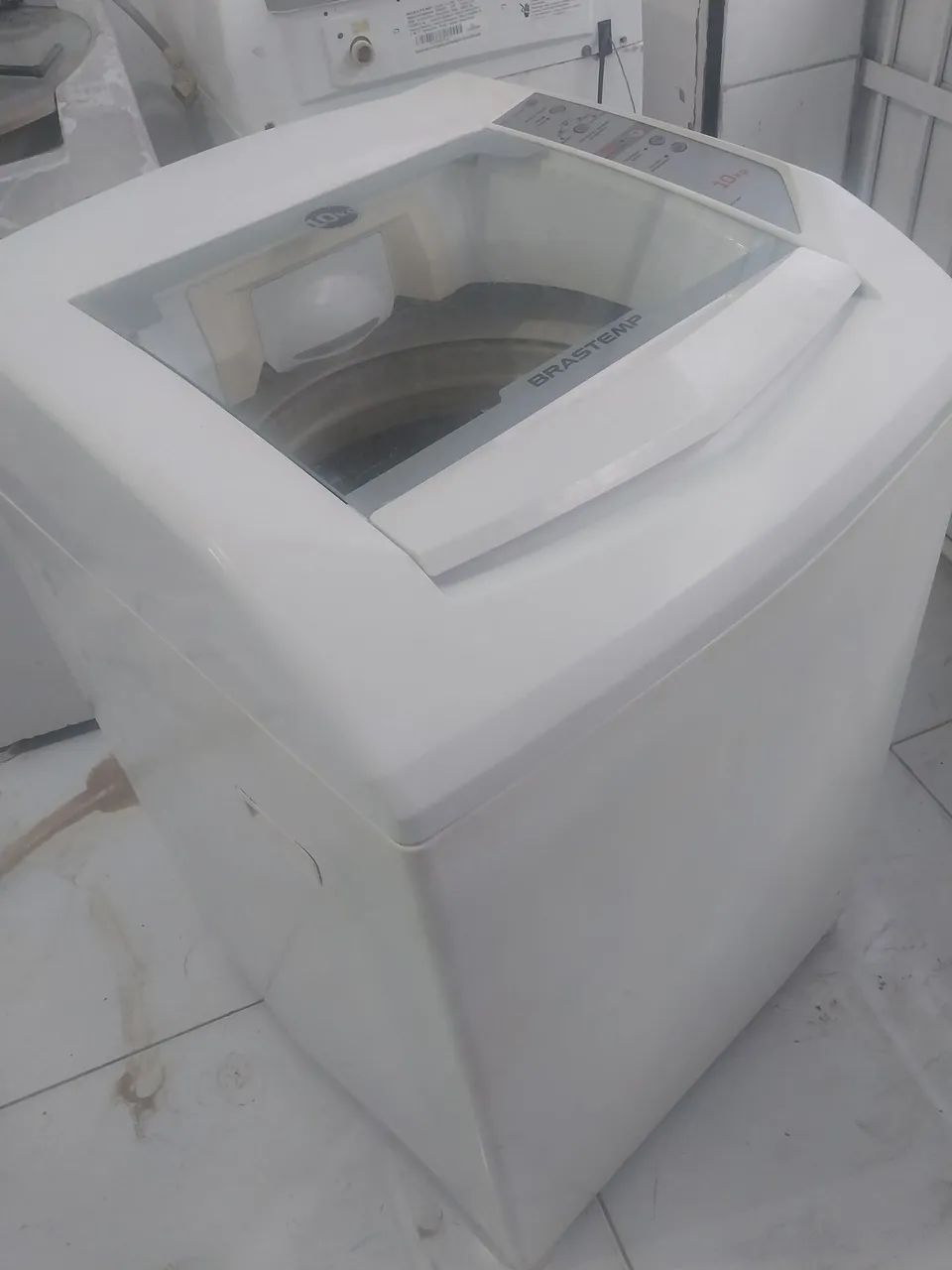 Máquina de lavar Brastemp 10kg cesto inox  - Foto 5
