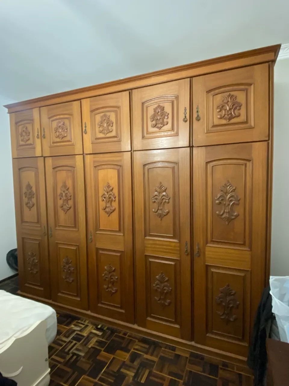 Solid Wood Rustic Wardrobe64276676556803120