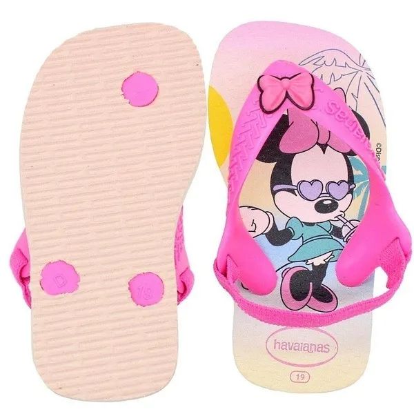 Sandália Infantil Disney Classic Havaianas nº 19 - Foto 3
