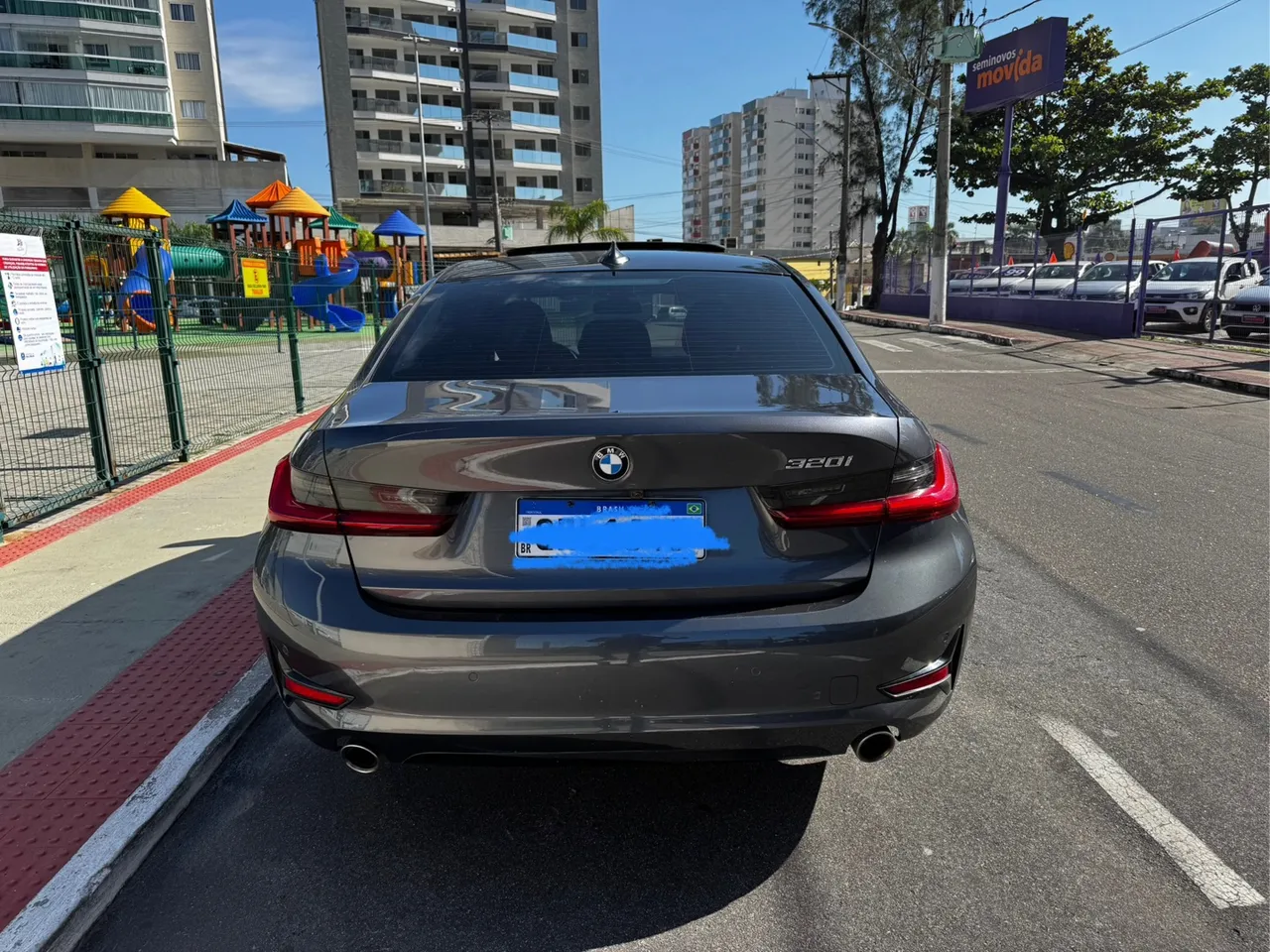 BMW 320i Sport GP c/ Teto Solar 2020 IMPECÁVEL