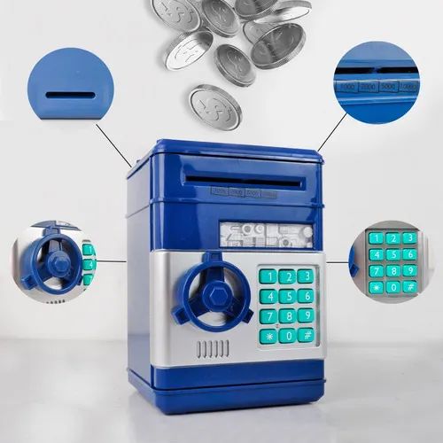 Cofre Digital Eletrônico com Puxador Automático para Notas e Moedas  - Foto 3