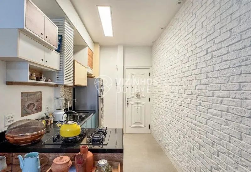 Quarto e Sala Reformado e Charmoso no Leme  Pronto para Morar ou Investir - Foto 5