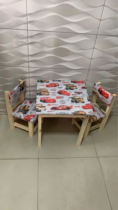 Jogo de mesa infantil carros 