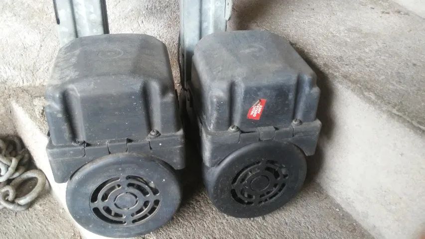 Acionamento de portão basculante automático, motor + central + acionamento - Foto 2