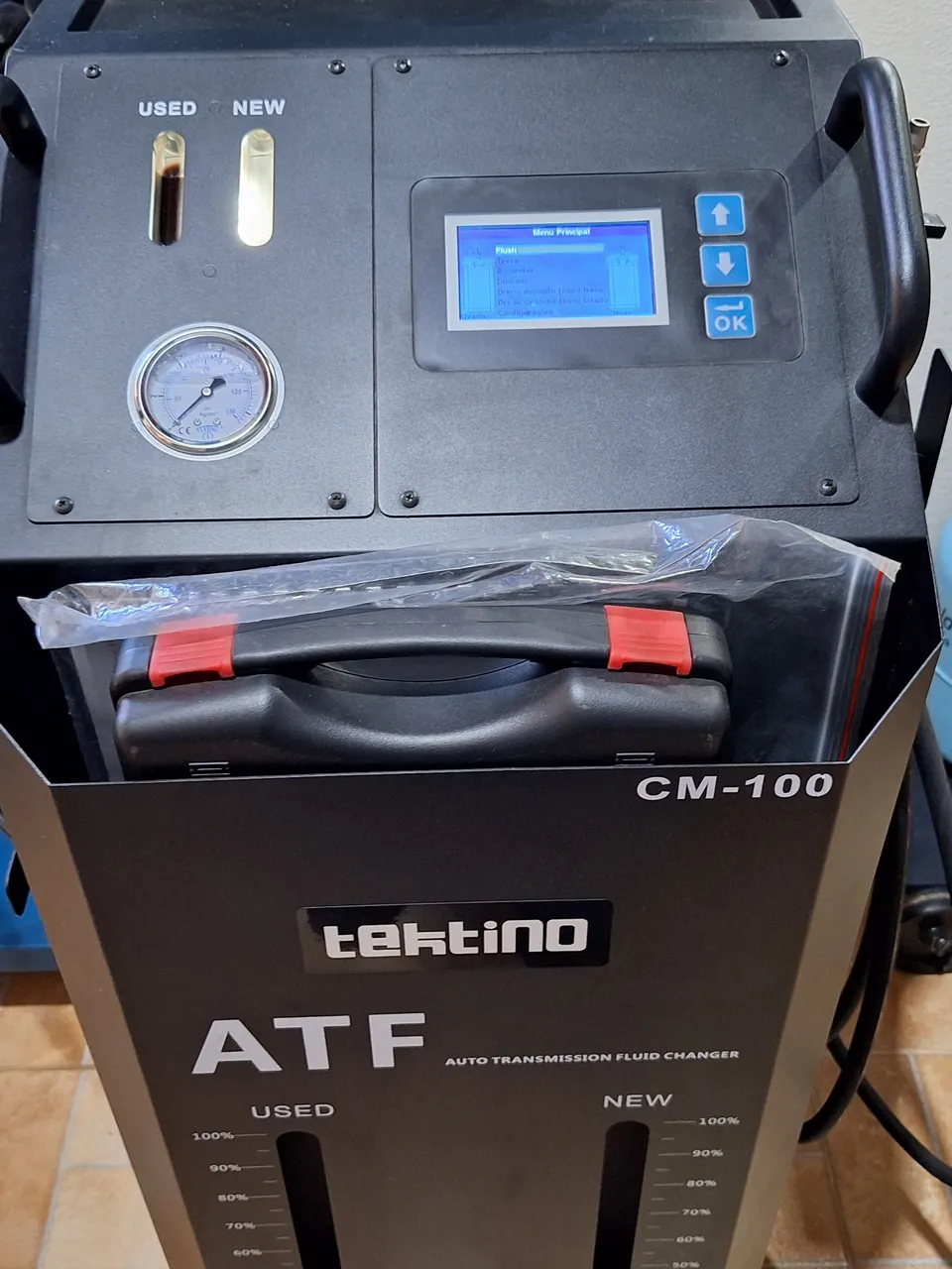 Máquina de troca de fluído ATF Tekitino CM-100