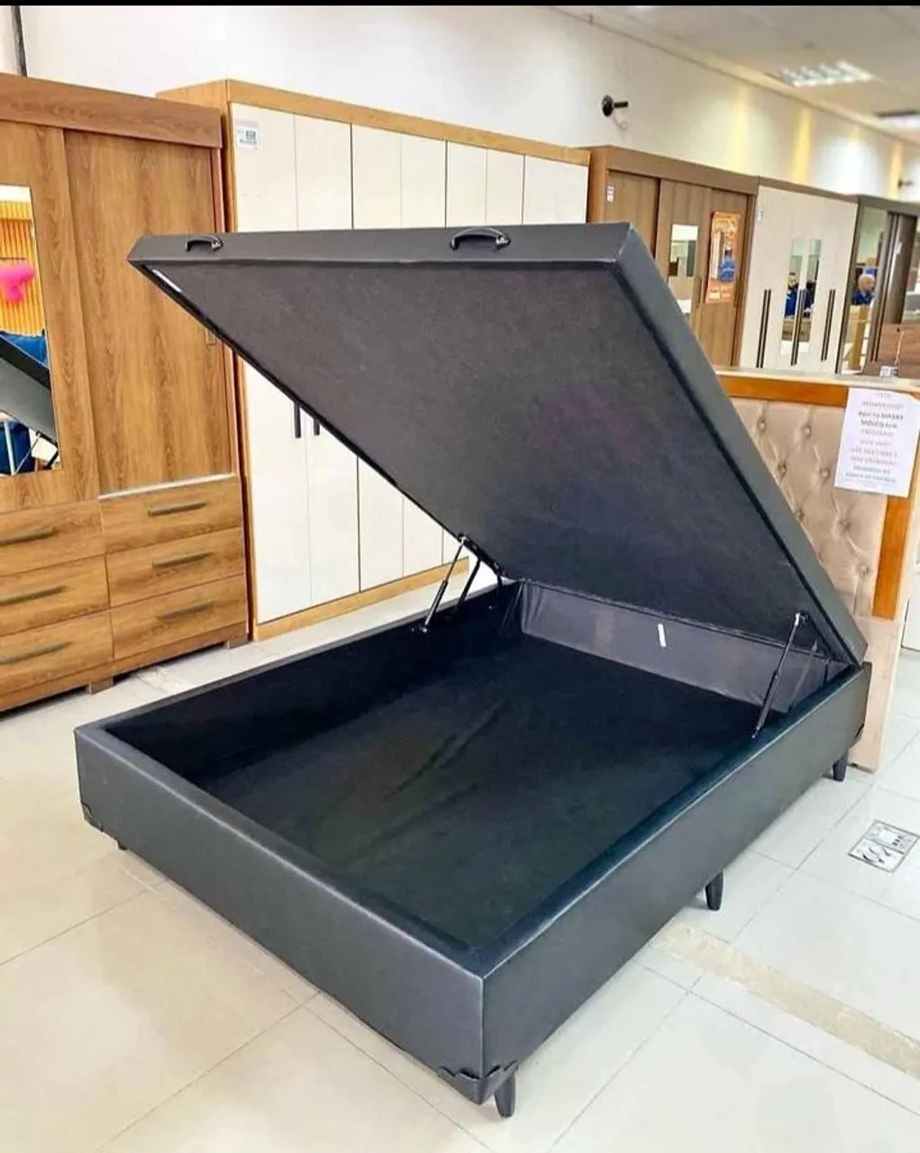 Box Baú Casal 138x188cm(Pague na entrega) - Foto 2