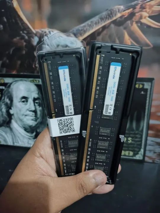 Memória Ram DDR3 1600mhz 2X8GB (Nova)