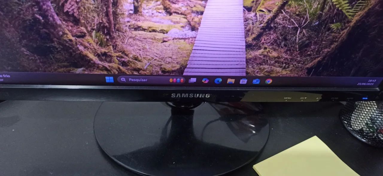 Monitor Samsung LED VGA 18.5 polegadas  - Foto 2