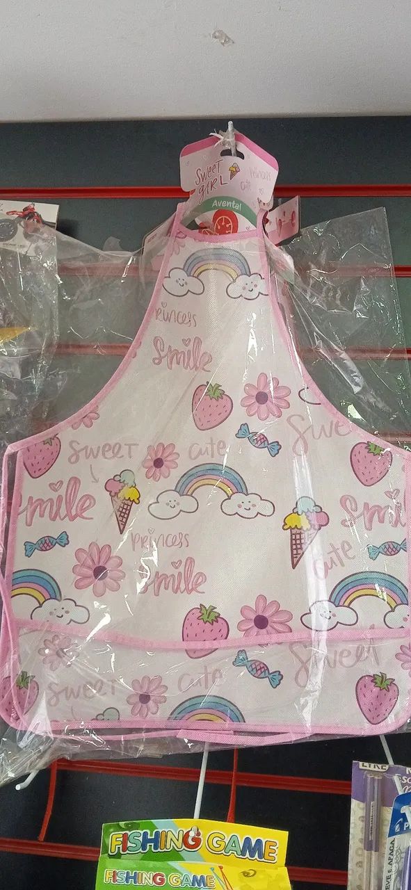 Avental infantil Princesa Sweet Girl