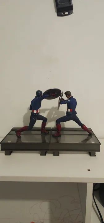 Diorama Capitão América - 1/10 Iron Studios - Foto 3