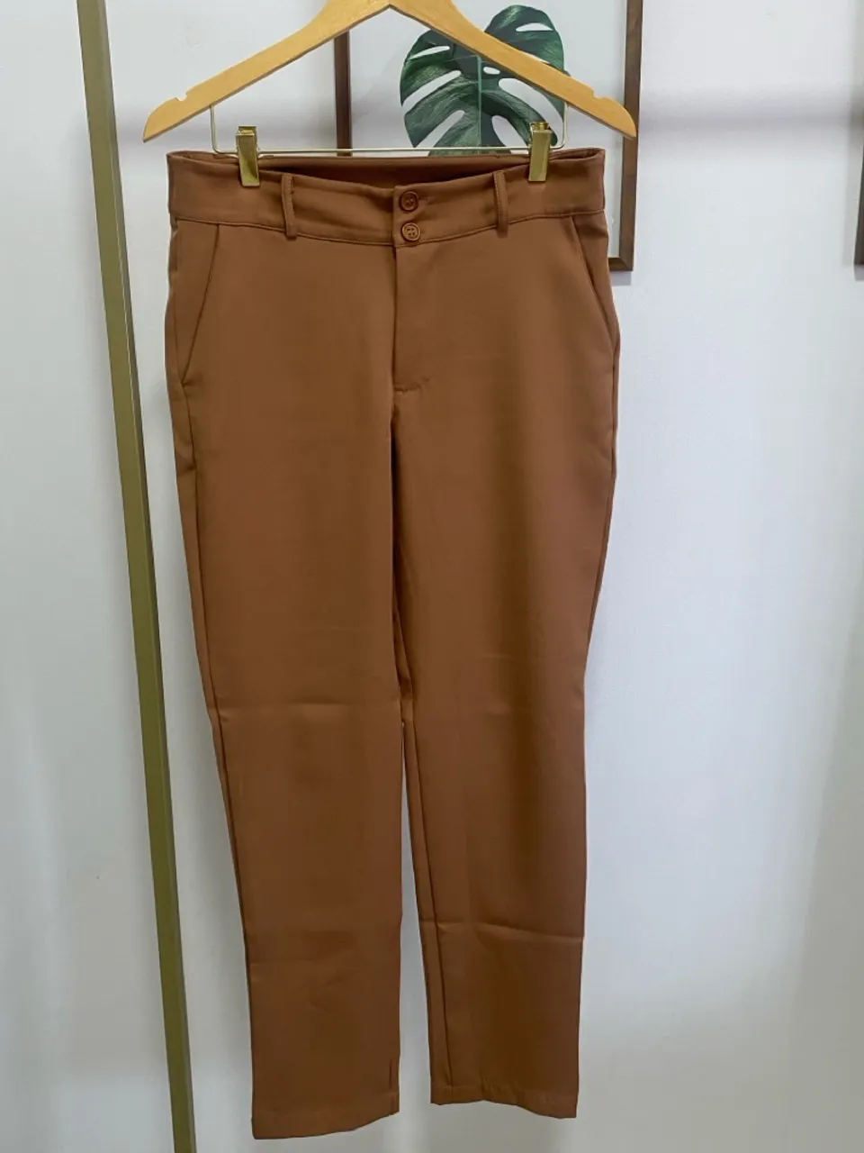 Calça Social Marrom