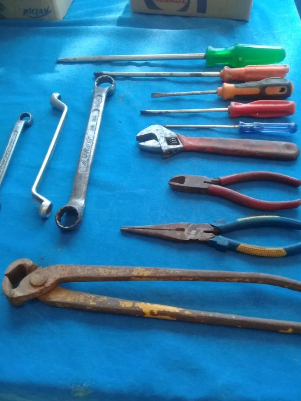 Ferramentas variadas - chave ingleza, boca, alicate, etc.  - Foto 5