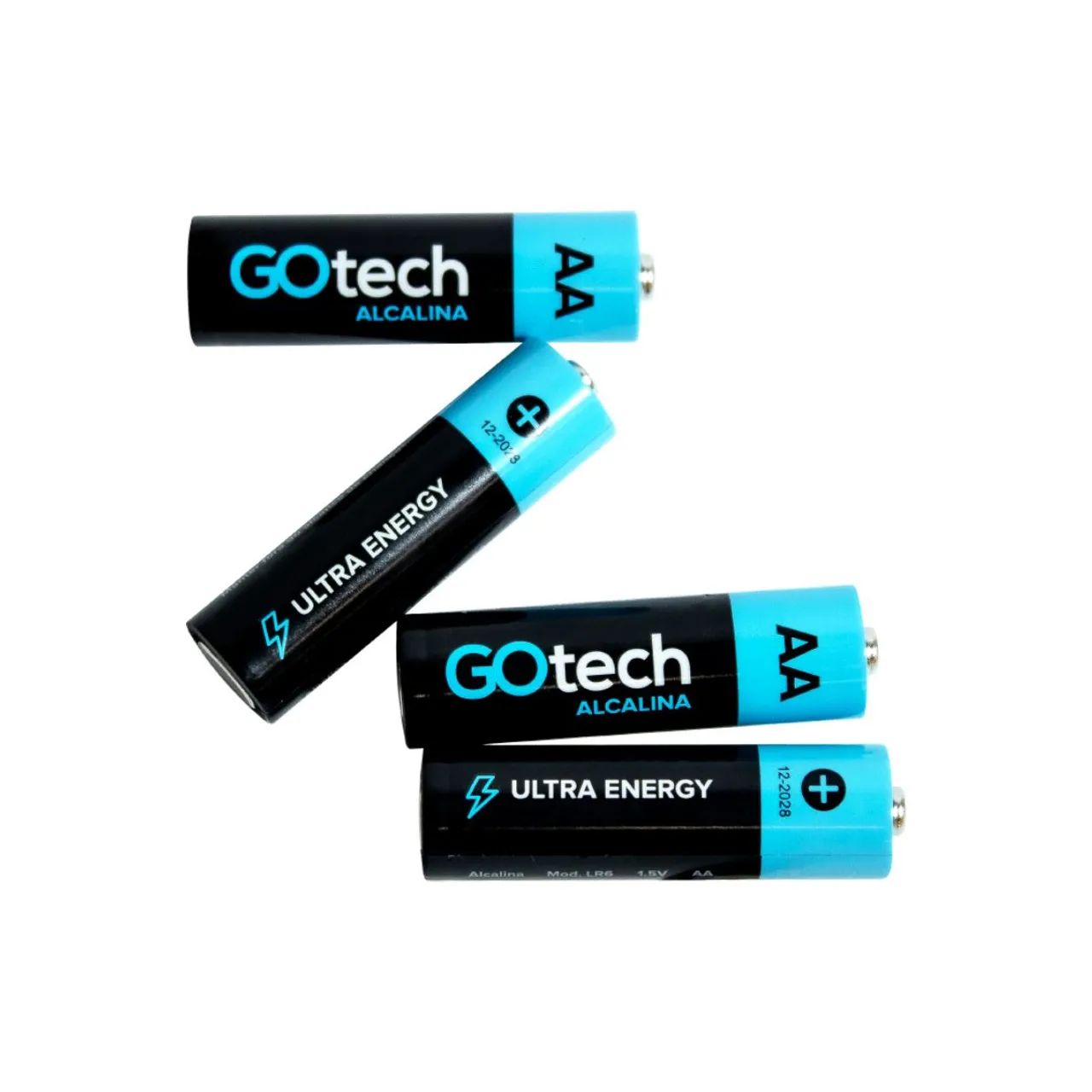 Pilha Alcalina AA Gotech - Foto 5