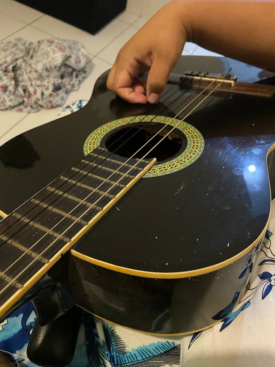 Violão acústico phoenix 