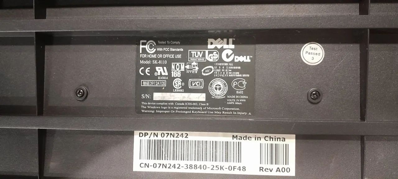 TECLADOOS DELL USB E PS2 - Foto 5