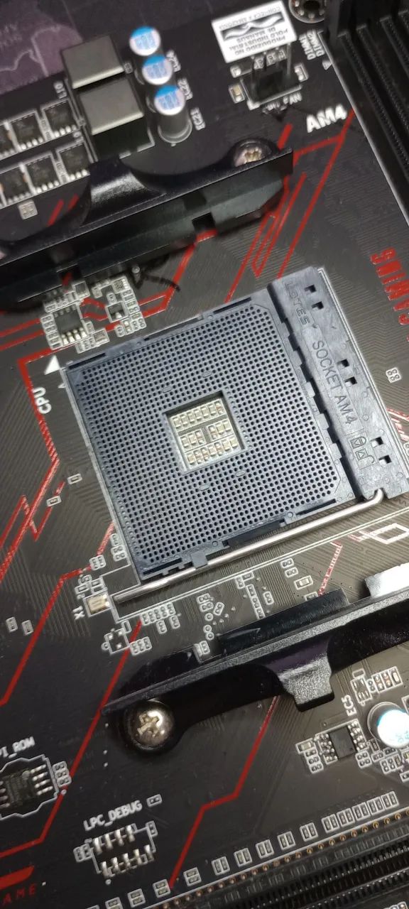 Placa-Mãe superfreme A520M Gaming, AM4, Seminova. (OLX PAY) - Foto 3