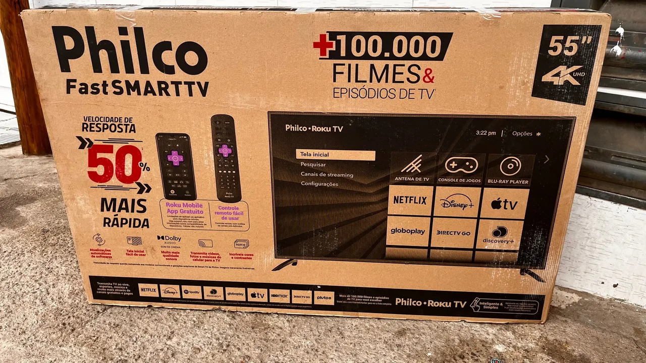 Tv 55 Philco 4k
