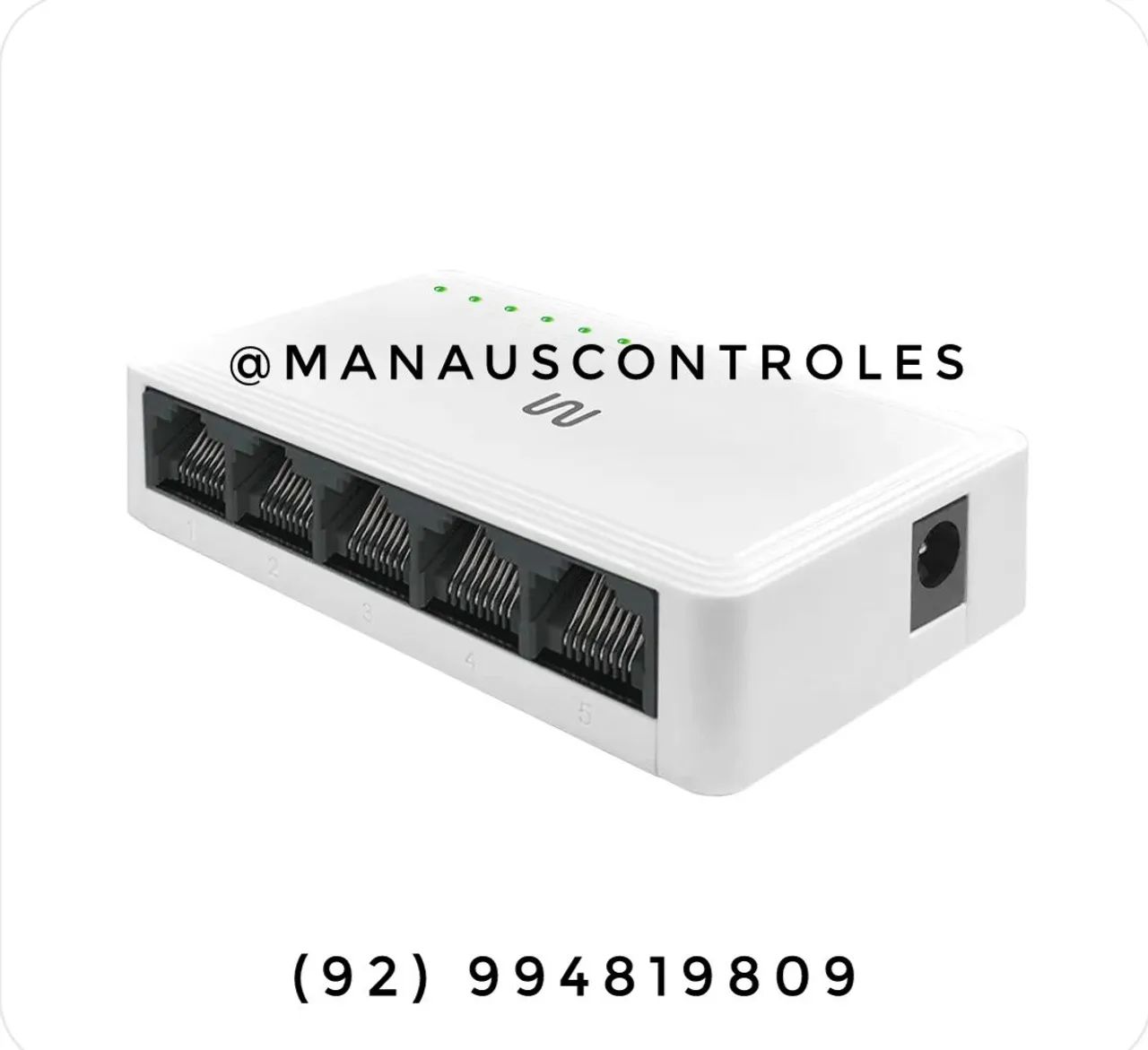 Switch de Rede 5 Portas Multilaser 10/100/1000