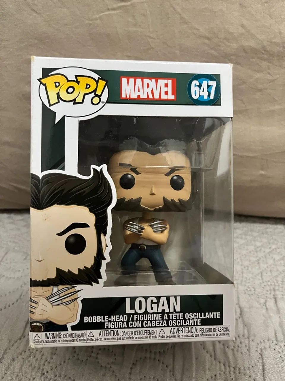 Boneco Funko Pop Logan Marvel 647