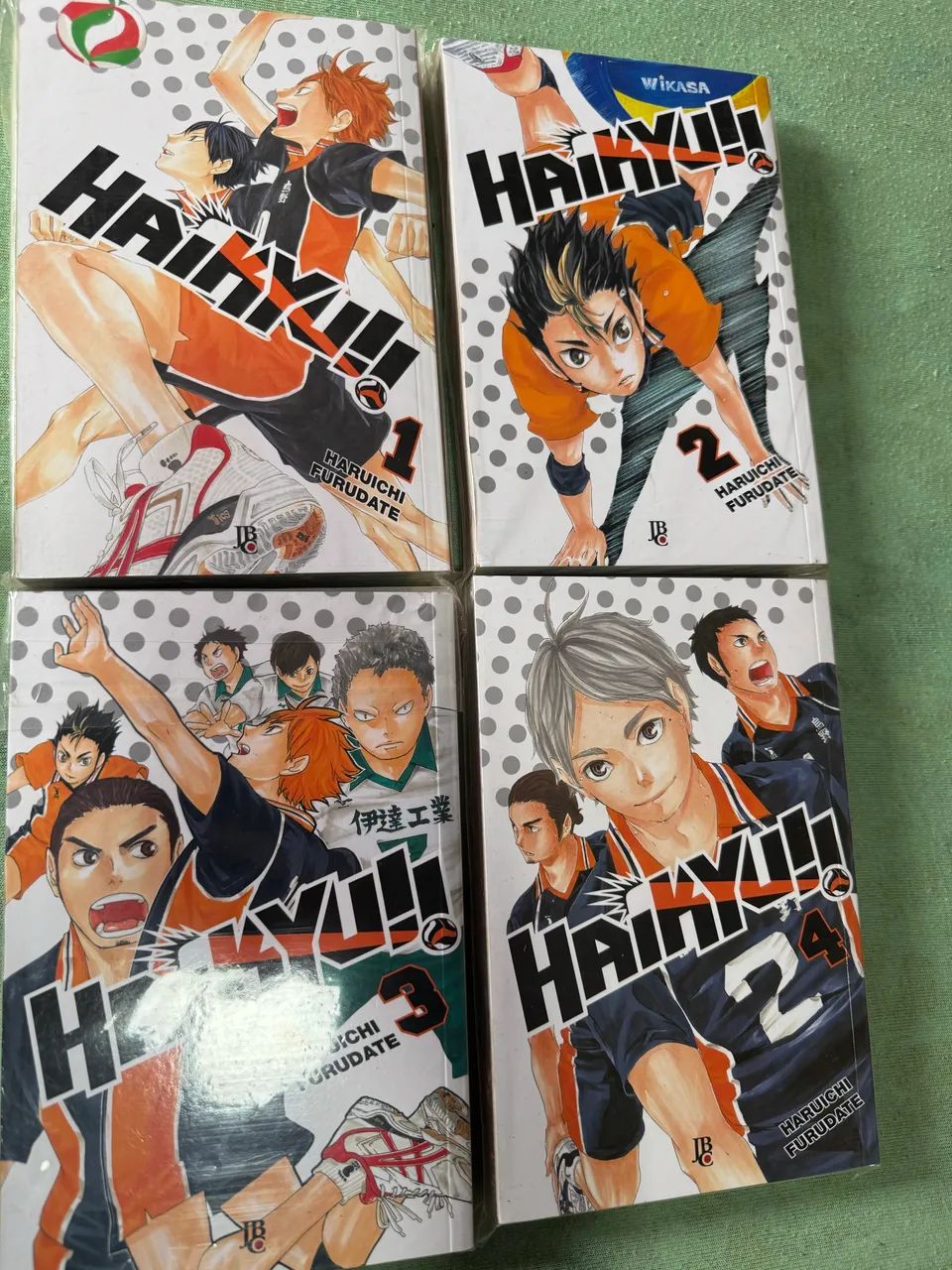 Coleção haikyuu 1-4
