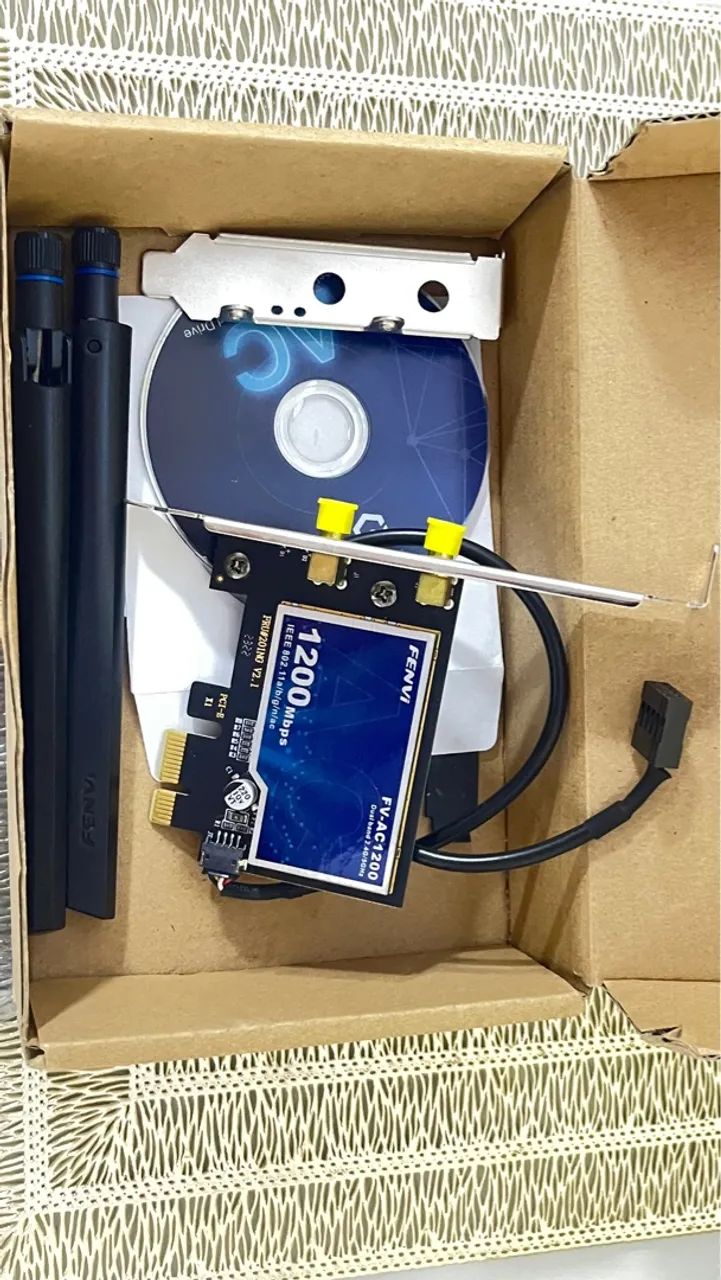 Placa Wi-Fi e Bluetooth 