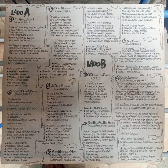 LP - Disco de Vinil - Banda & Voz - A Paz é Possível - 1987 - Foto 3