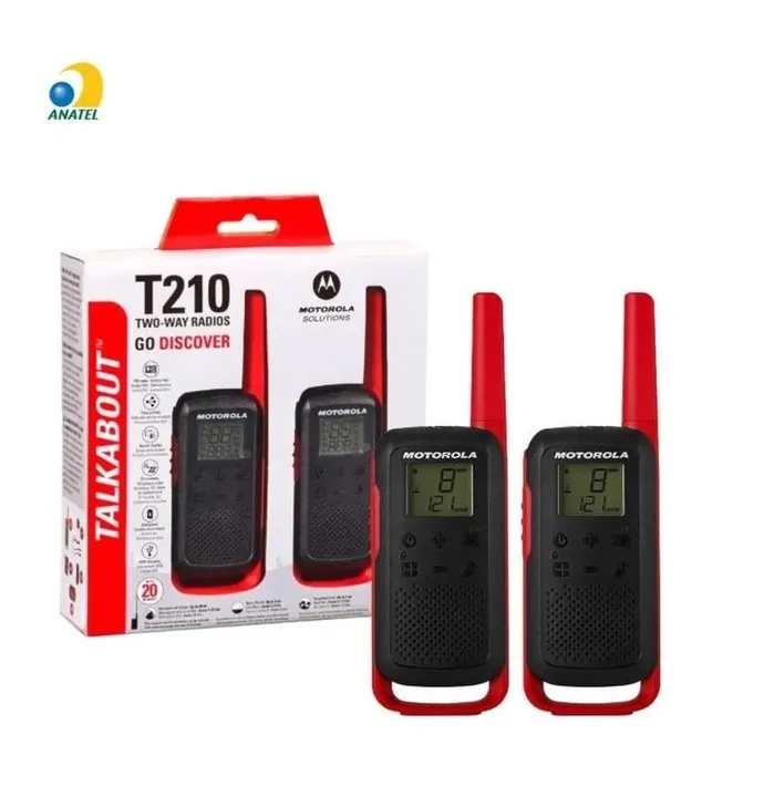 Rádio Motorola T210 Talkabout - Novo c/2