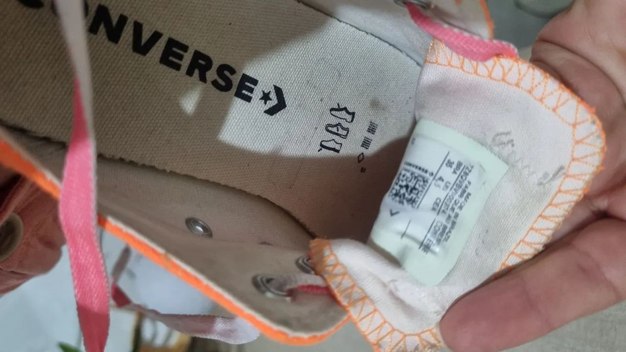 Converse All Star original neon - Foto 5