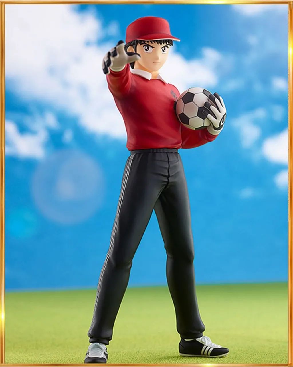 Action Figure Captain Tsubasa Wakabayashi e Hyuuga Lacrados Valor Individual 