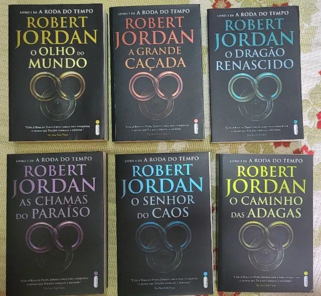 Livros Roda do tempo - Robert Jordan (compra junta ou na unidade) - Foto 2