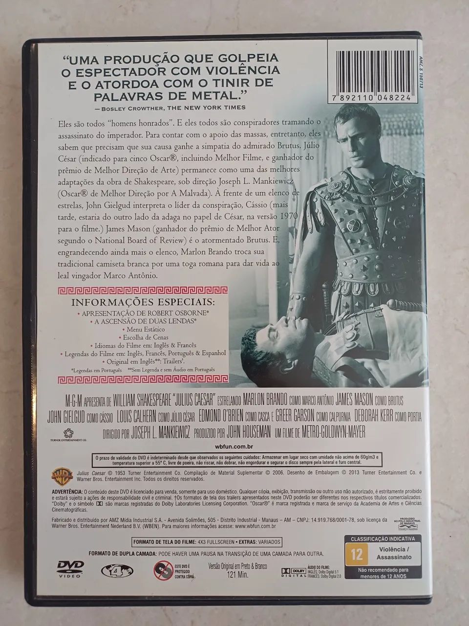 Julio Cesar - DVD original - Foto 3