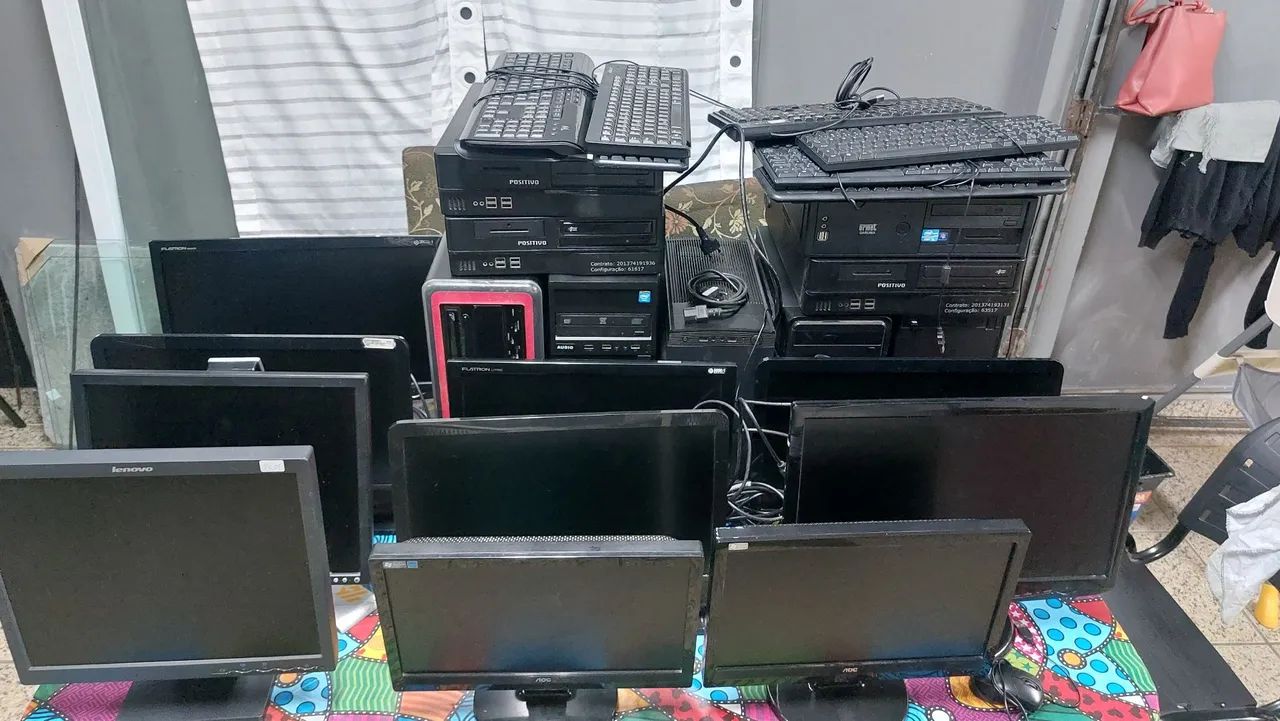 Computadores, teclado, mouse, CPU. - Foto 5