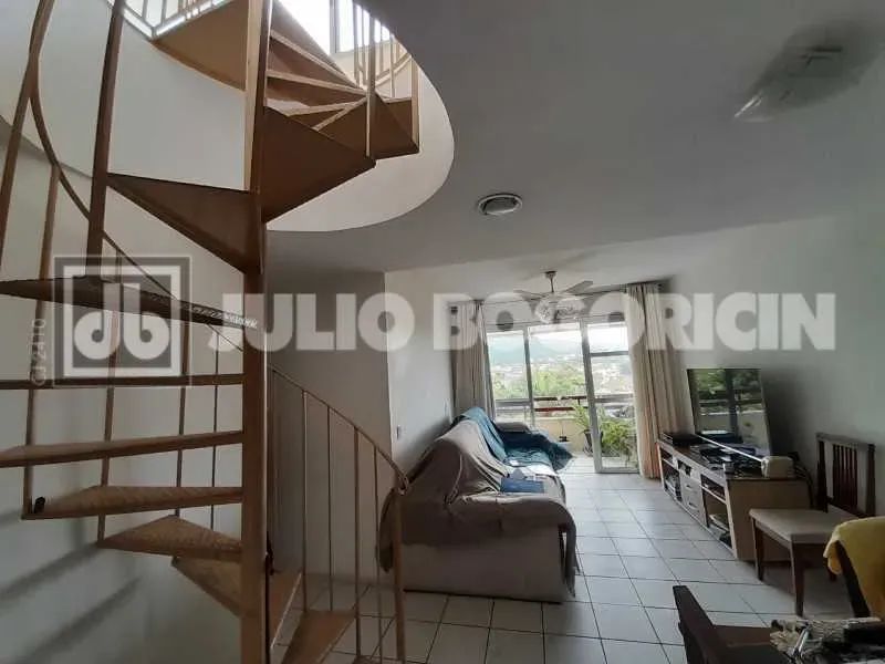 COBERTURA DUPLEX ANIL 3 QUARTOS + DEPENDENCIAS TERRAÇO COM CHURRASQUEIRA E AREA GOURMET - Foto 9