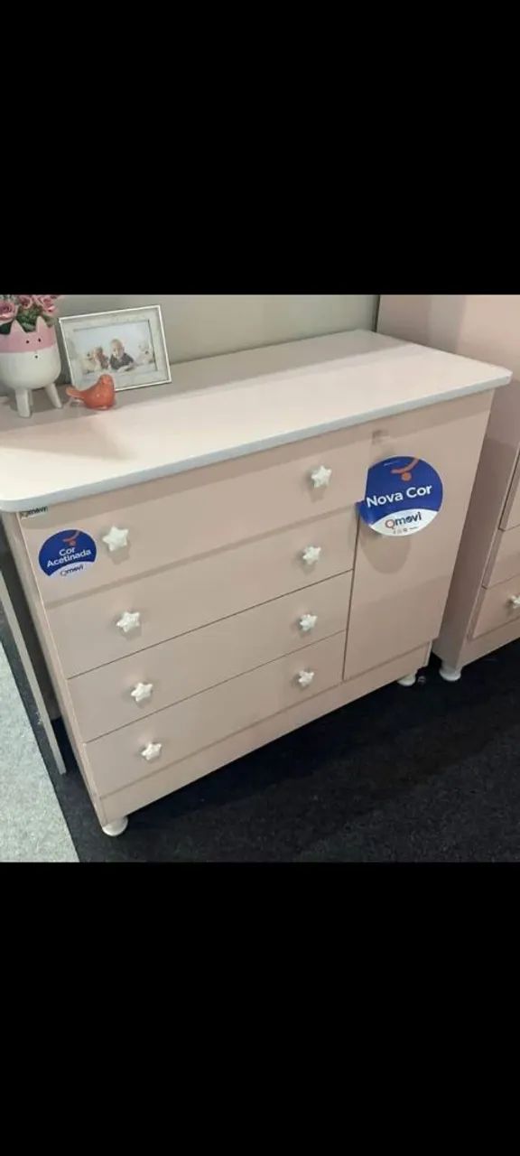 Cômoda Infantil Nova/Entrega É Montagem Disponível  - Foto 2