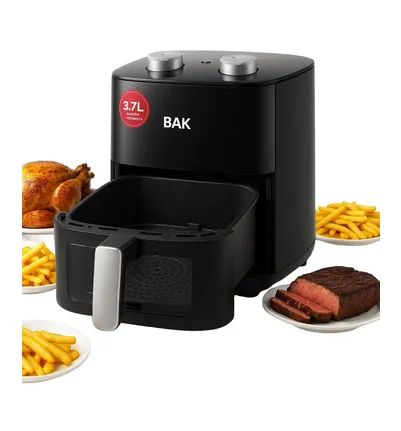 Air fryer Fritadeira Elétrica Ultrafry 3,7 litros 1400w Bak 220v